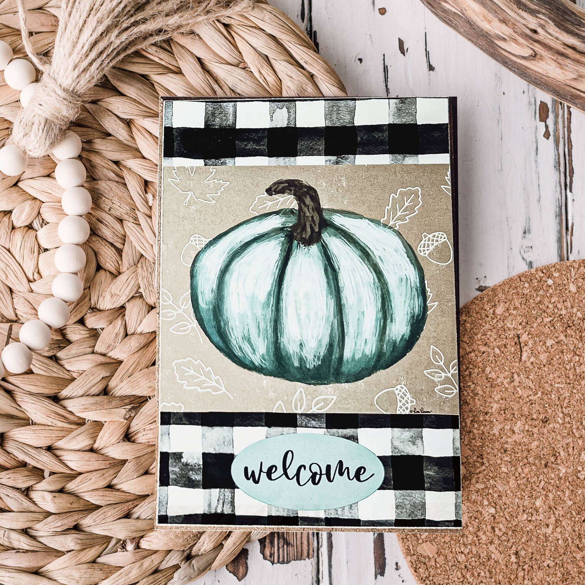 Gia Roma - Vente Décoration de Noël - Panneau « Merry Christmas to all & to all a Good Night », rouge65