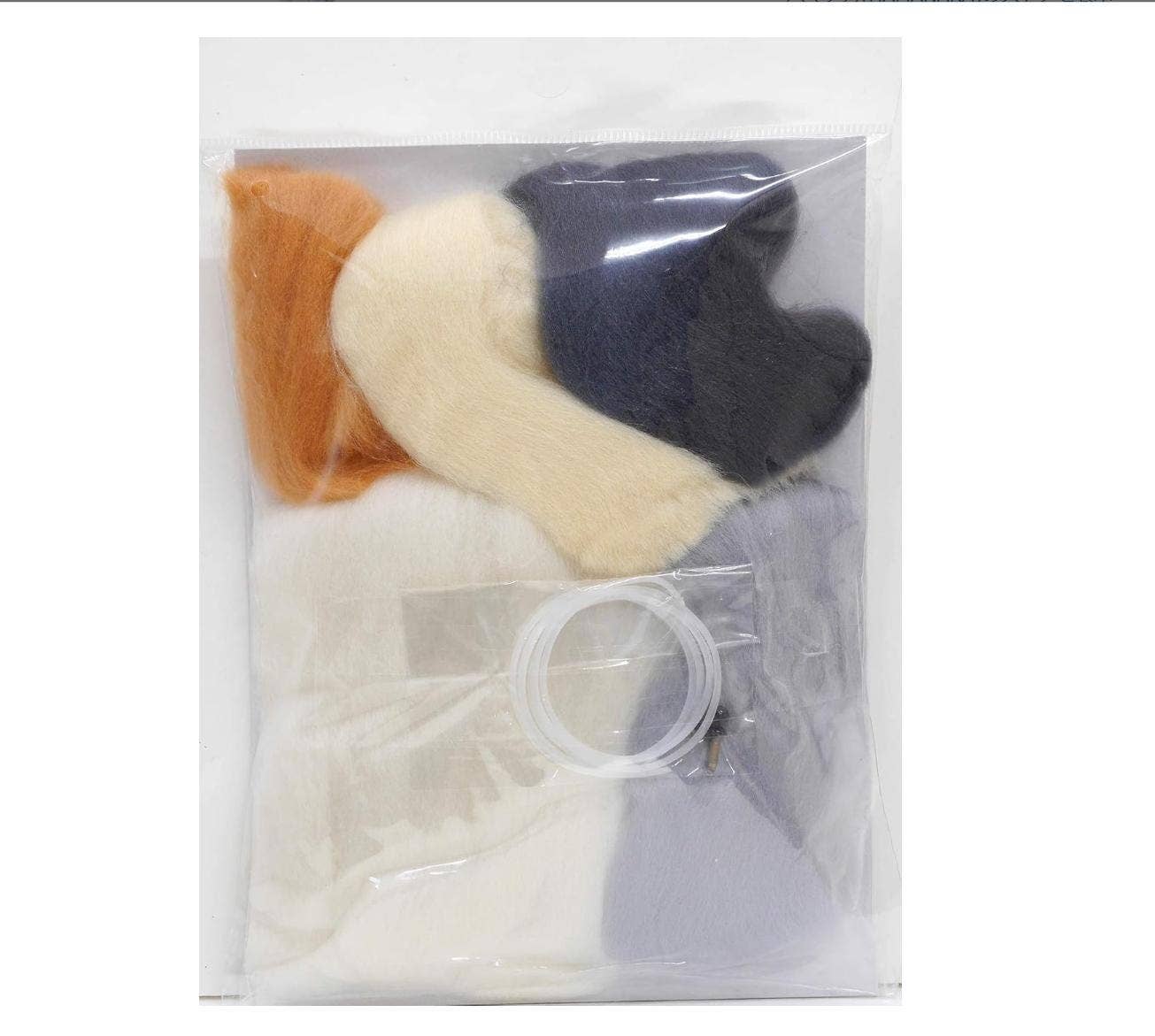 「FUNJI」In Japan - Wholesale DIY Craft Kit - Shoebill Stork Advanced DIY Needle Felting Kit4