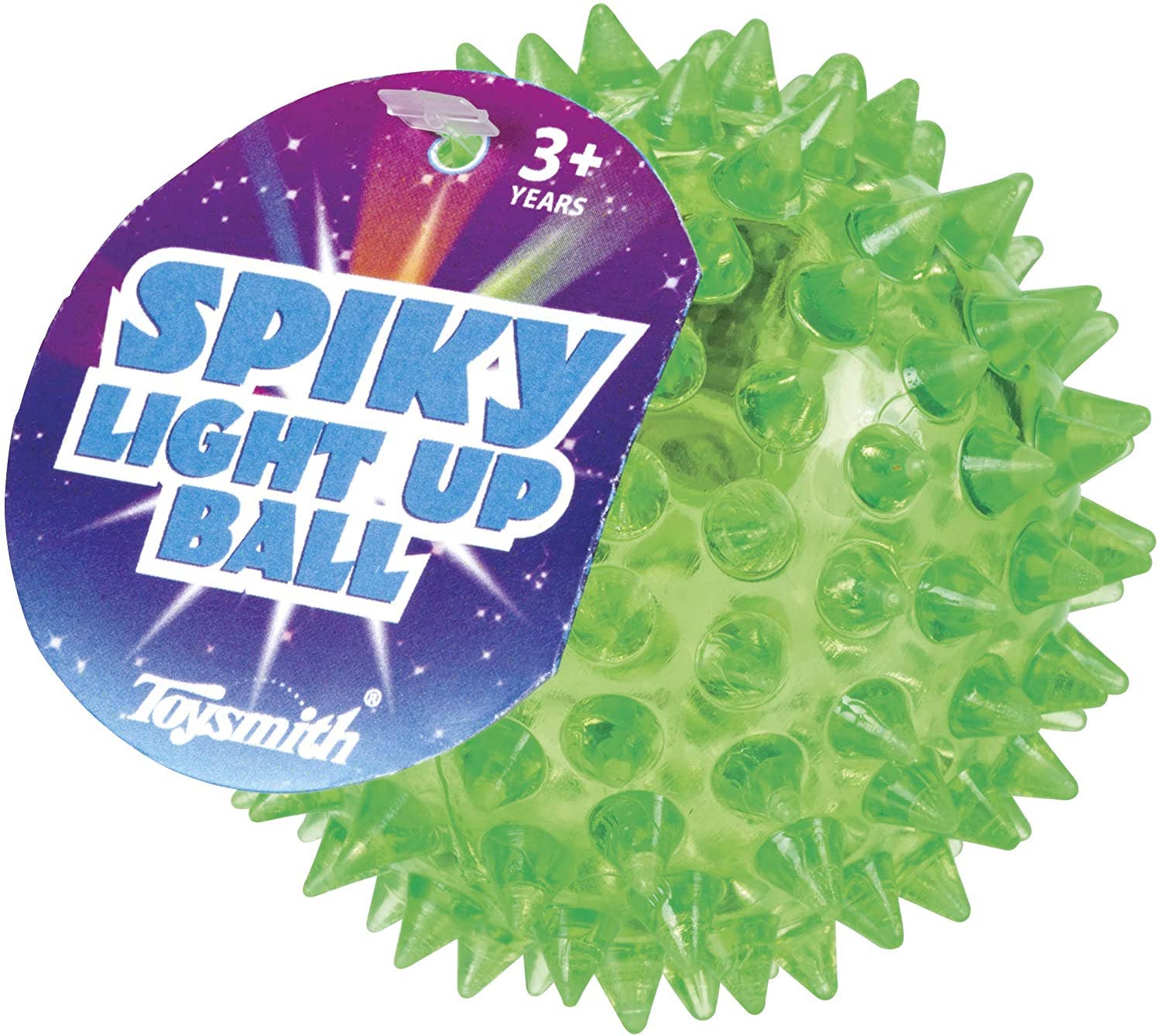 Toysmith - Wholesale Light-Up Toy - Kids & Baby - Flashing Spiky Ball, Bouncy, Squeezy, Tactile Toy2