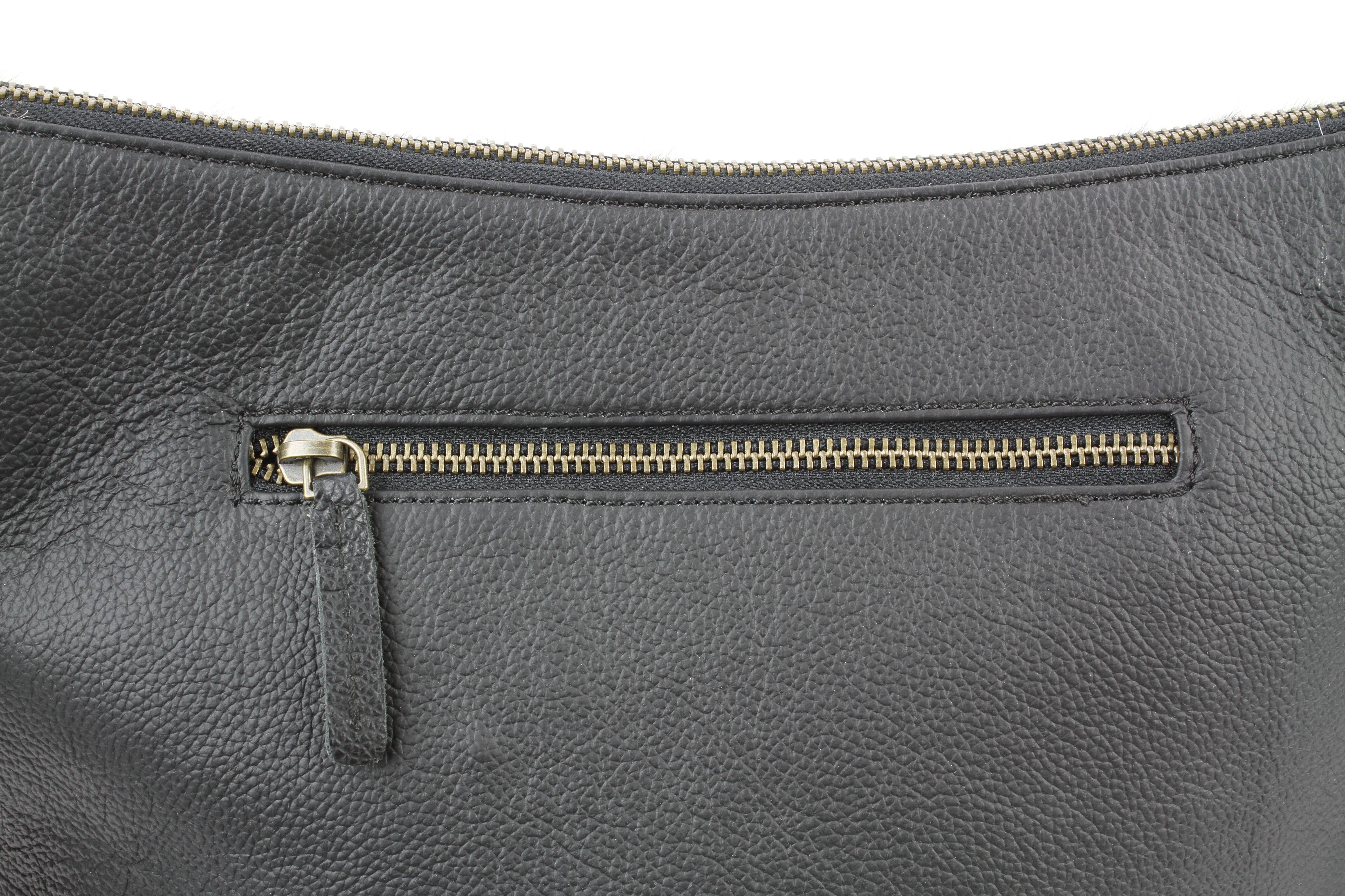 Leather Impressions Inc – wholesale Crossbody bag – Women's – Hair-On-Hide Crossbody Purse with Utility Pocket AB 18-30711