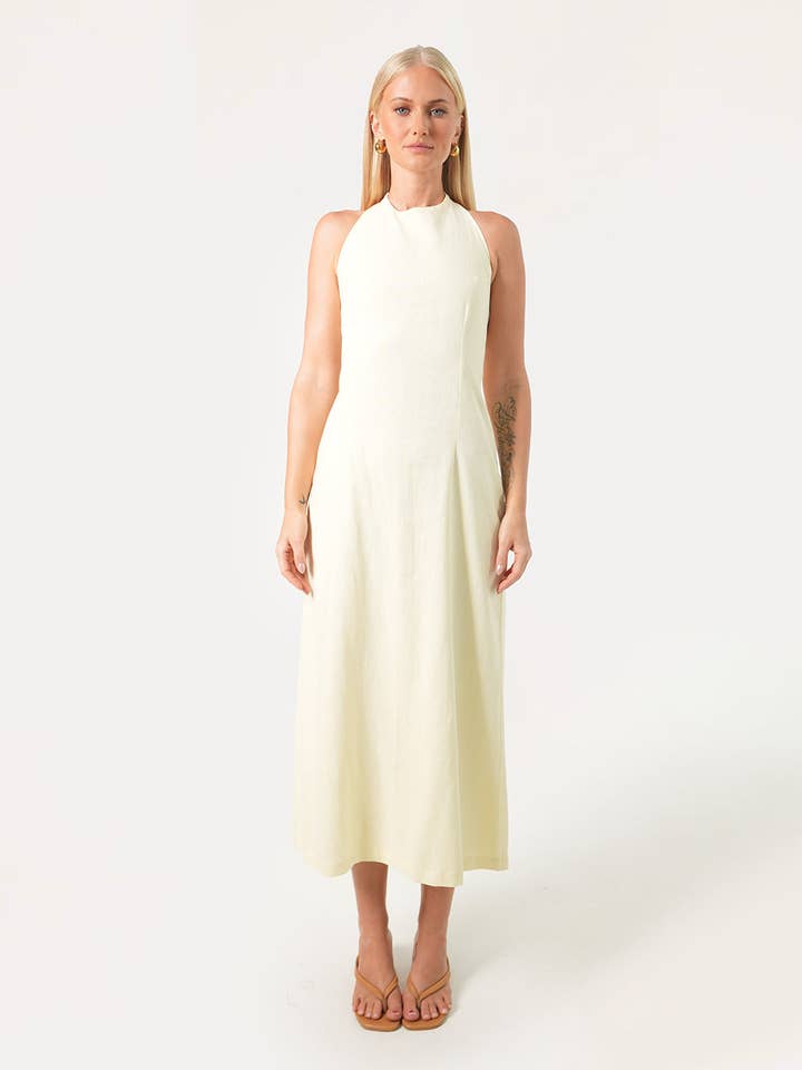 Romee Midi-jurk voor wholesale door Bamboo Blonde