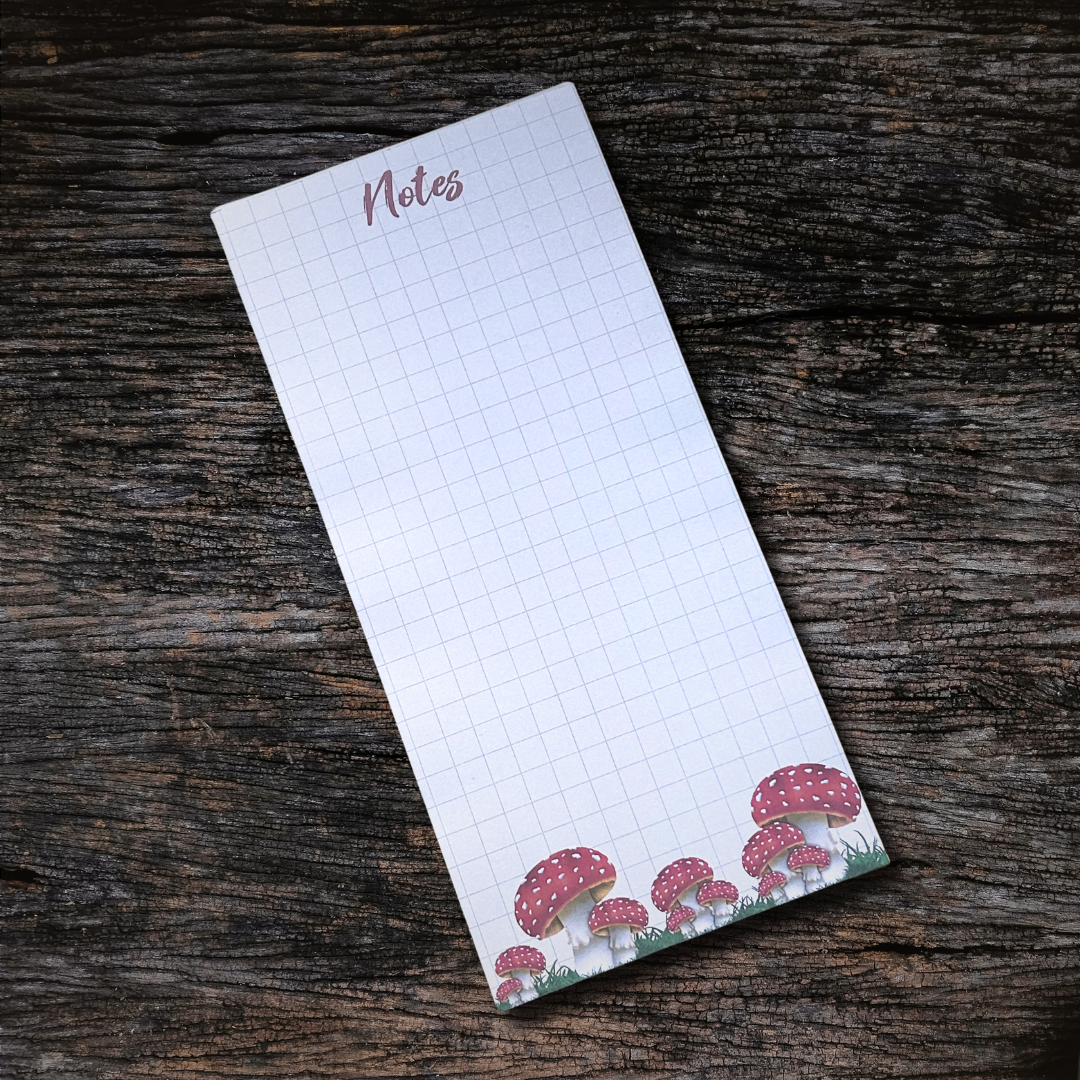 Write Your Story – wholesale Notepad – Mushroom DL Notepad2