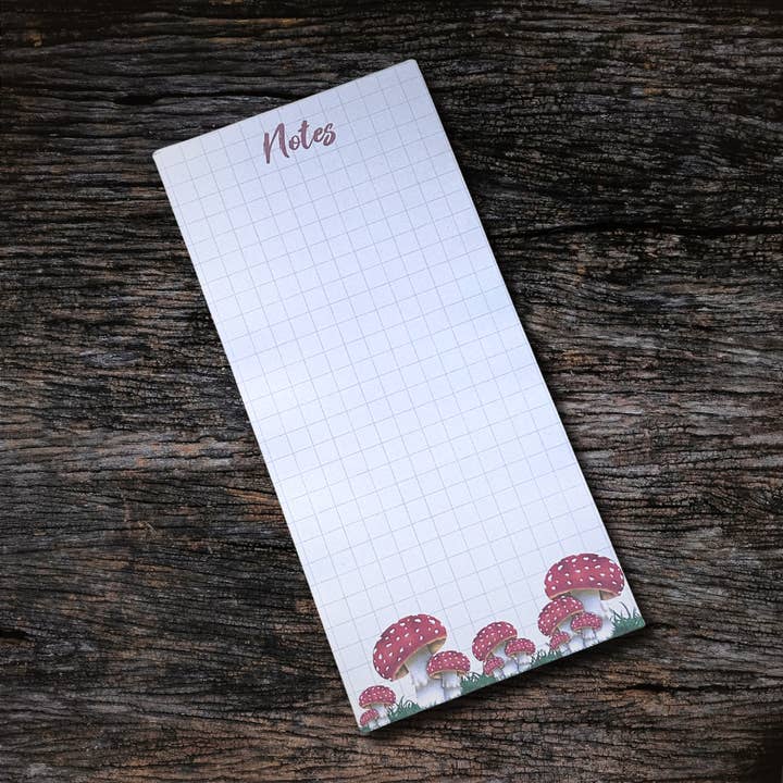 Write Your Story – wholesale Notepad – Mushroom DL Notepad2
