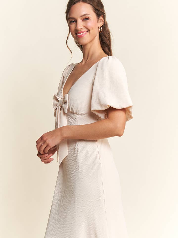 Ivory Lina Dress for wholesale on Faire9