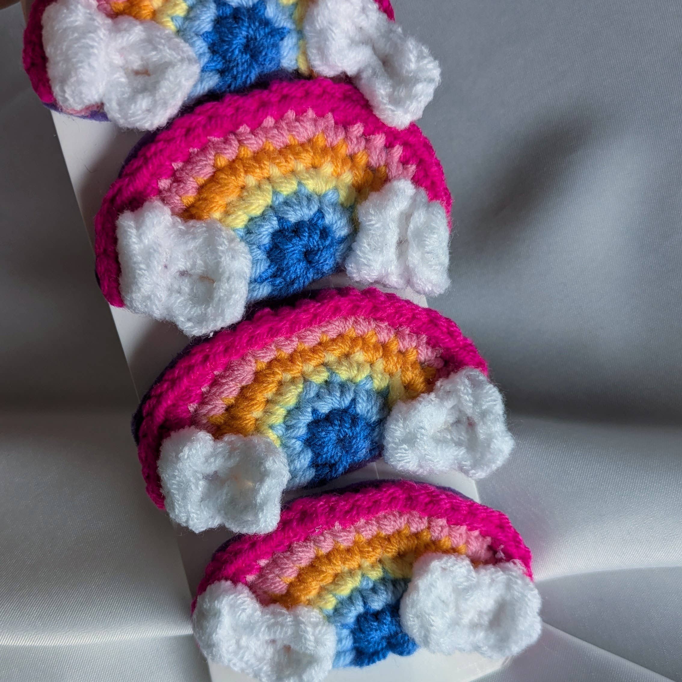 Janzy – wholesale Hårklämma - Dam – Handgjord virkad hårklämma1