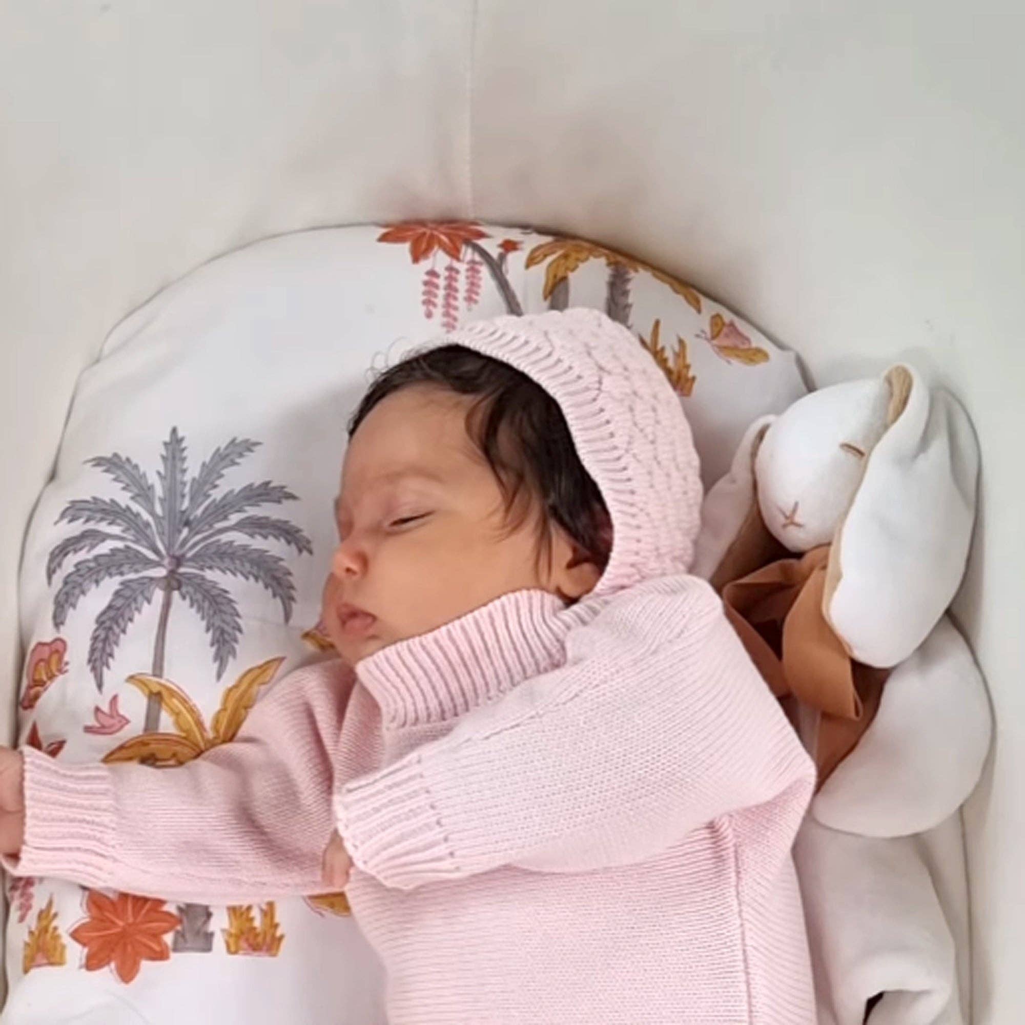 Maud N Lil Organic Cotton - Wholesale Stuffed/plush toy – Kids & baby - Classic Organic Cotton Bunny Comforter / Lovey Toy - Biscuit1