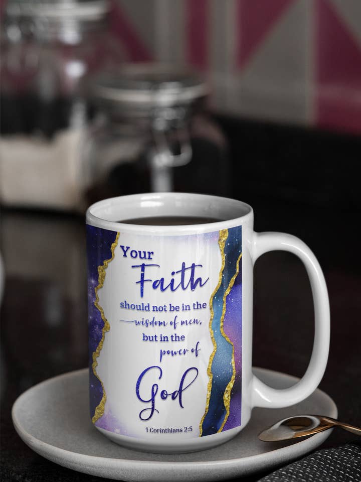 Faith Galaxy Mug for wholesale by Wear the Promise