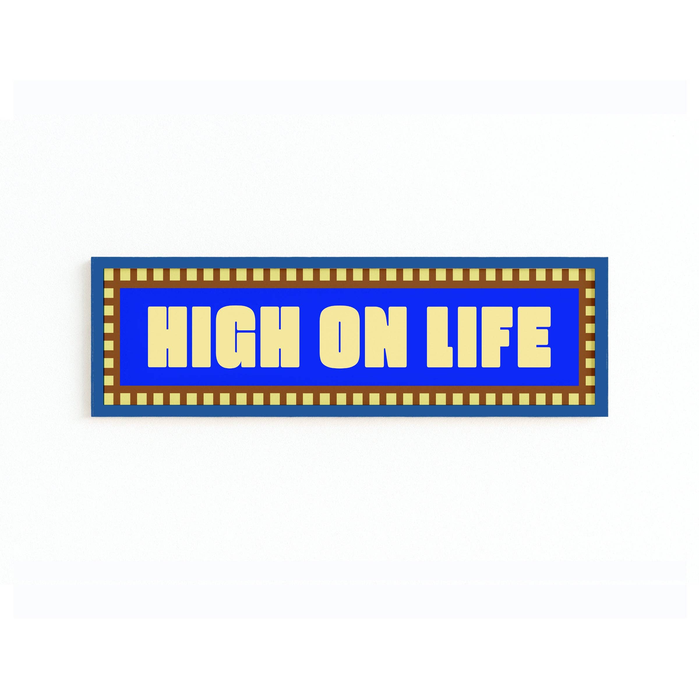 Maddison Ball Creative - Wholesale Art Print - High On Life Panoramic Framed Print4