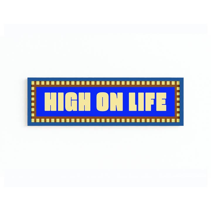 Maddison Ball Creative - Wholesale Art Print - High On Life Panoramic Framed Print4