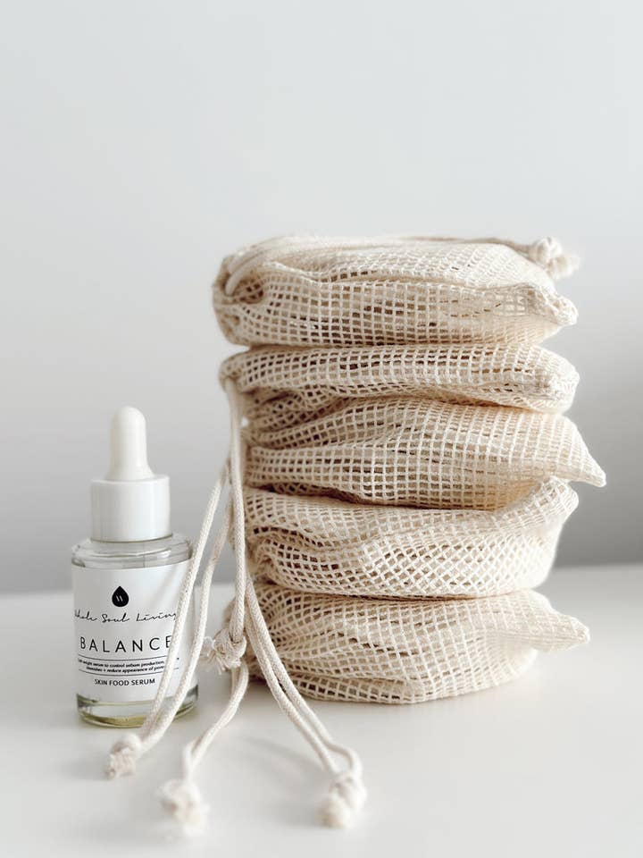 Eco Facial Pads for wholesale by Lion + Lamb the Label