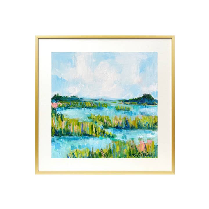 « Marsh 2 » (IMPRESSION) pour la vente par Kayla Weber Art