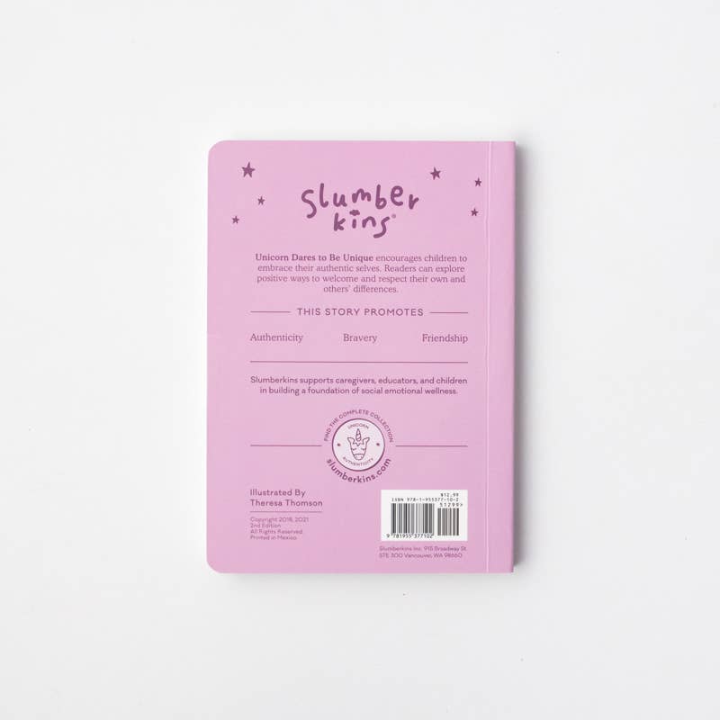 Slumberkins Inc. - Wholesale Stuffed/Plush Toy - Kids & Baby - Unicorn's Authenticity Plush Snuggler Set - with 2 books!8