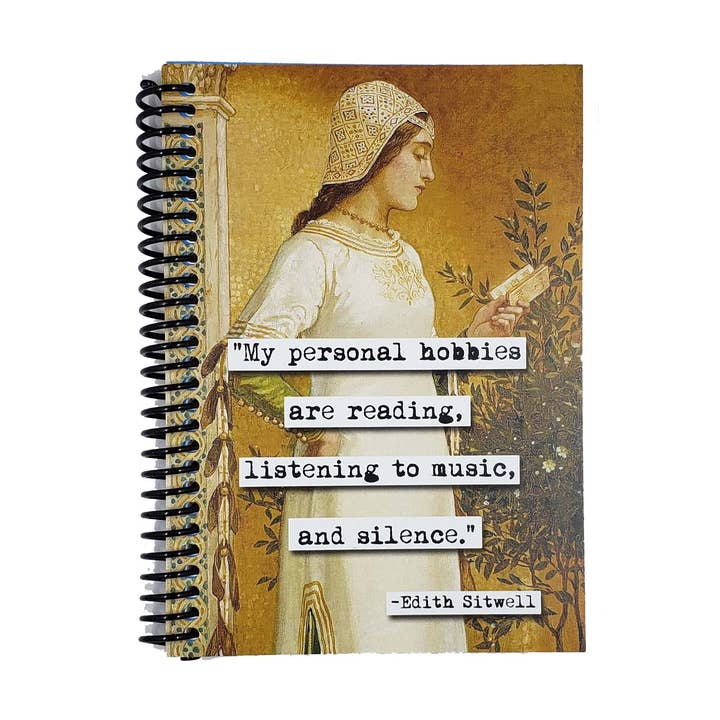 Edith Stilwell Personal Hobbies Notebook for wholesale by ChicalooKate