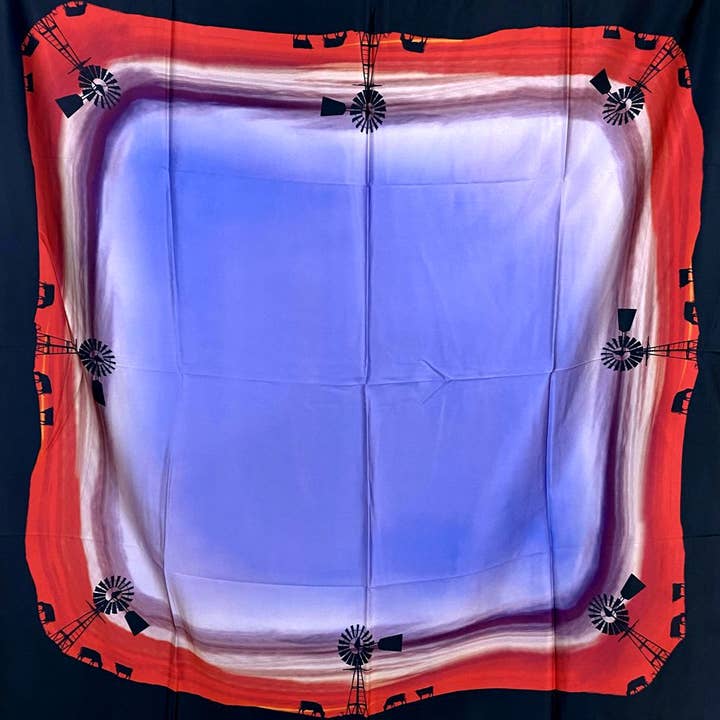 Dusti Rhoads - Wholesale Scarf - Women's - SALE - God's Country Silk Scarf2