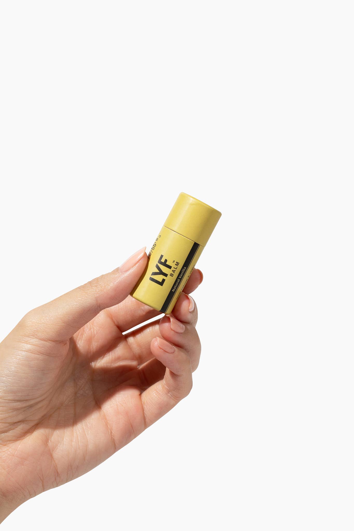 LYF BRANDS - Vendita all'ingrosso Burro di cacao - LYF Balm - Balsamo Labbra Naturale Lux - 24 unità (espositore grigio)9