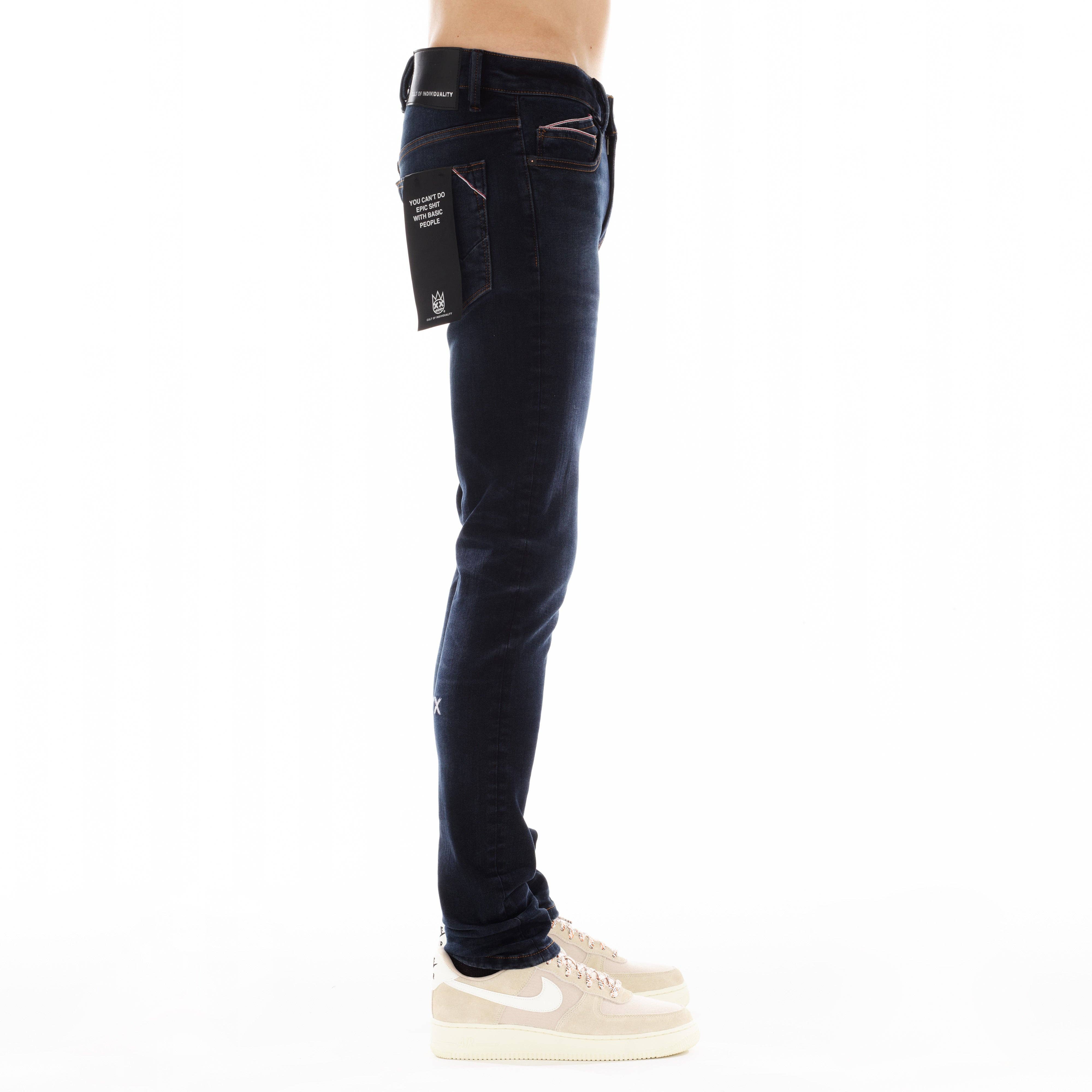 BLACK PUNK SUPER SKINNY IN NOIR for wholesale on Faire4