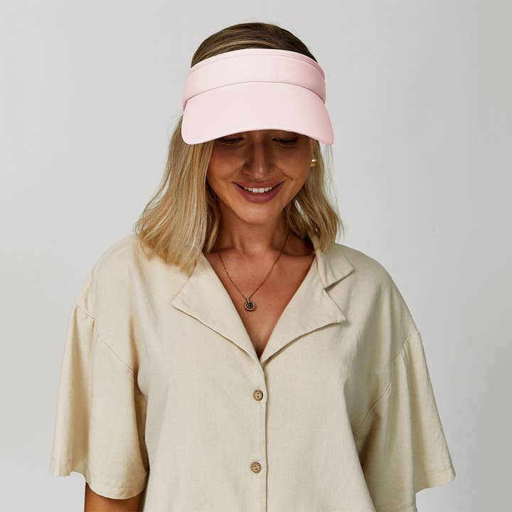 Crave by FW - Wholesale Visor - Women's - Wide Brim Sports Visor Hats Adjustable Empty Top Cap7