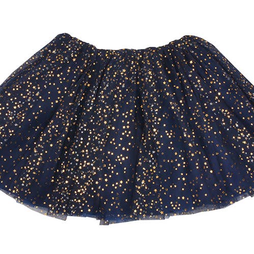 Marineblauer Goldstern-Tutu für den Großhandel von Sparkle Sisters by Couture Clips