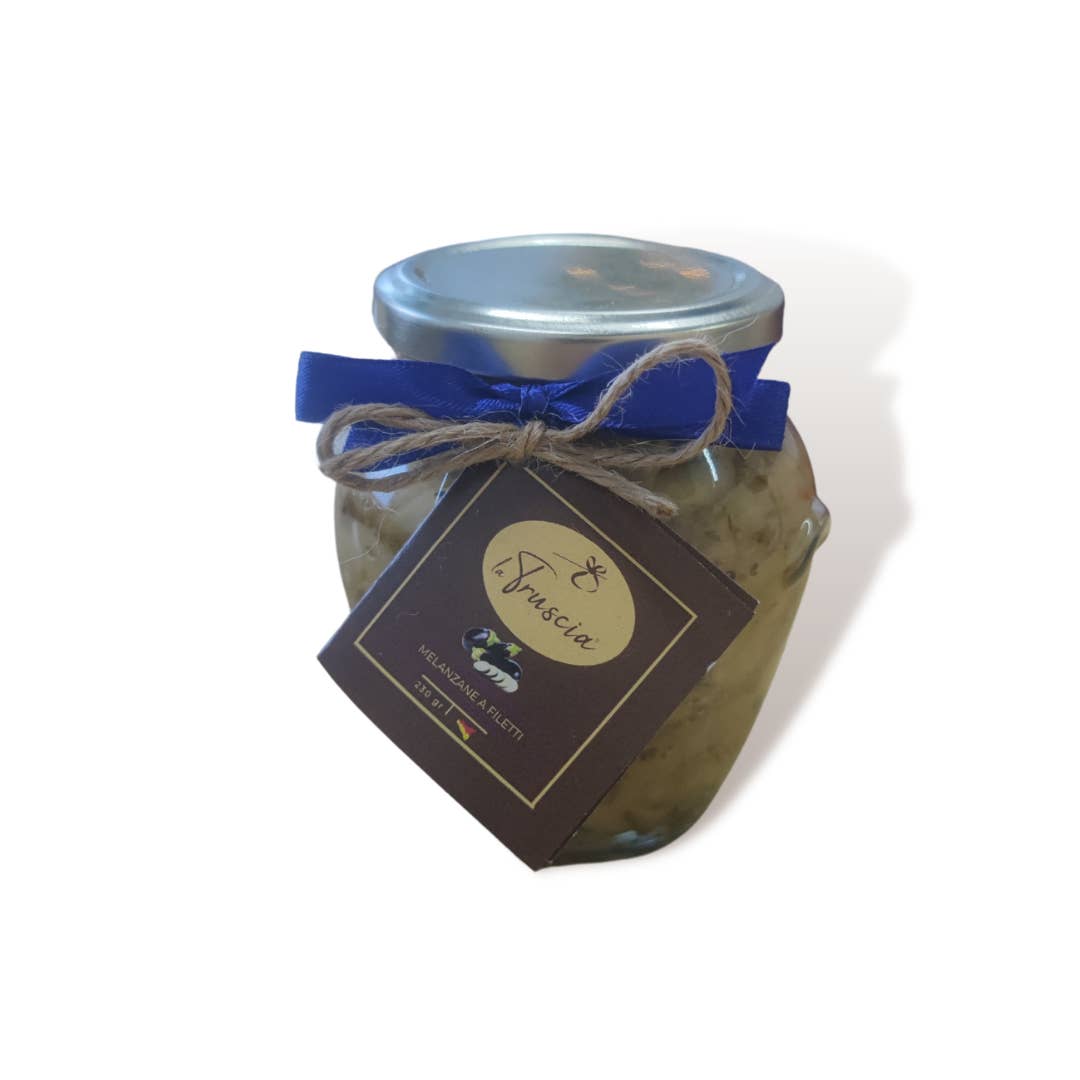 La Truscia Tipico Siciliano - Wholesale Pickled Vegetables - Eggplant Fillets in Oil