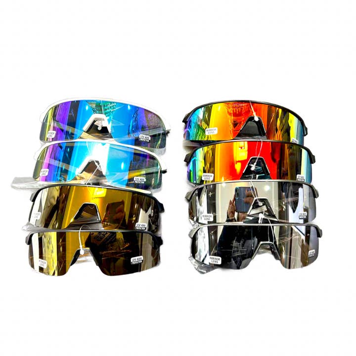 Novelty Brands - Wholesale Sunglasses - Unisex - SunGear Sunglasses Trending Assortment - 8/Pack0