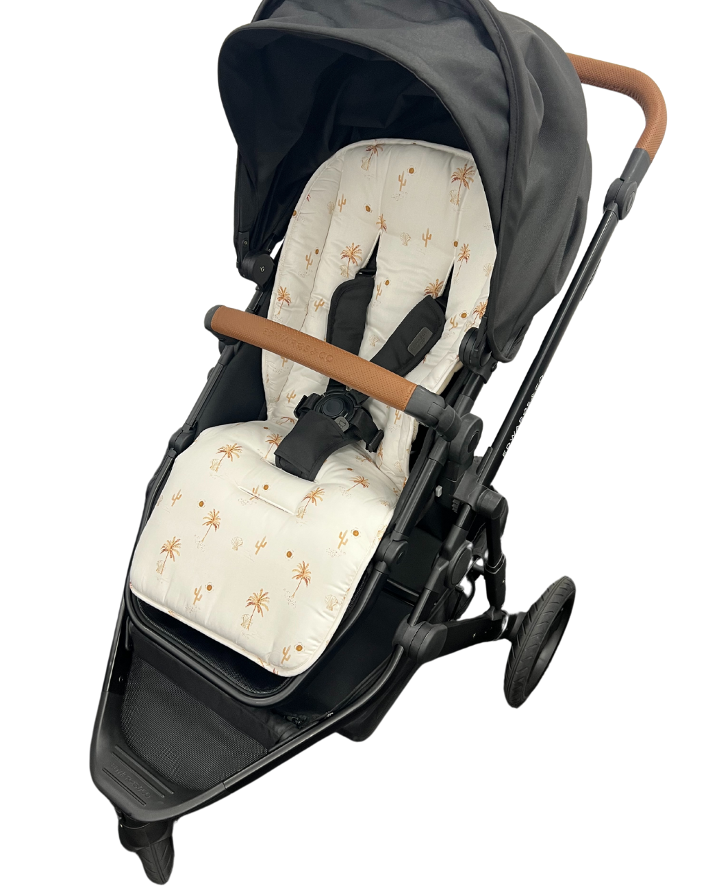 Cuddle Bug & Co - Wholesale Pram cover/accessory - Mini & Me Univeral Pram Liner Desert Palms4