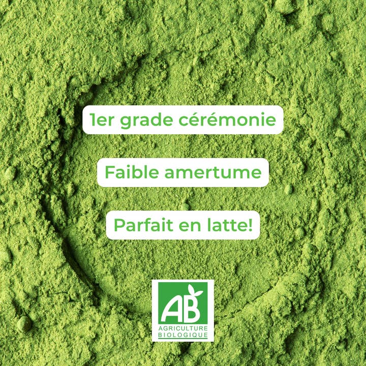 GreenMa - Wholesale Health/Detox Tea - ORGANIC PREMIUM GRADE CEREMONIAL MATCHA - 30G3