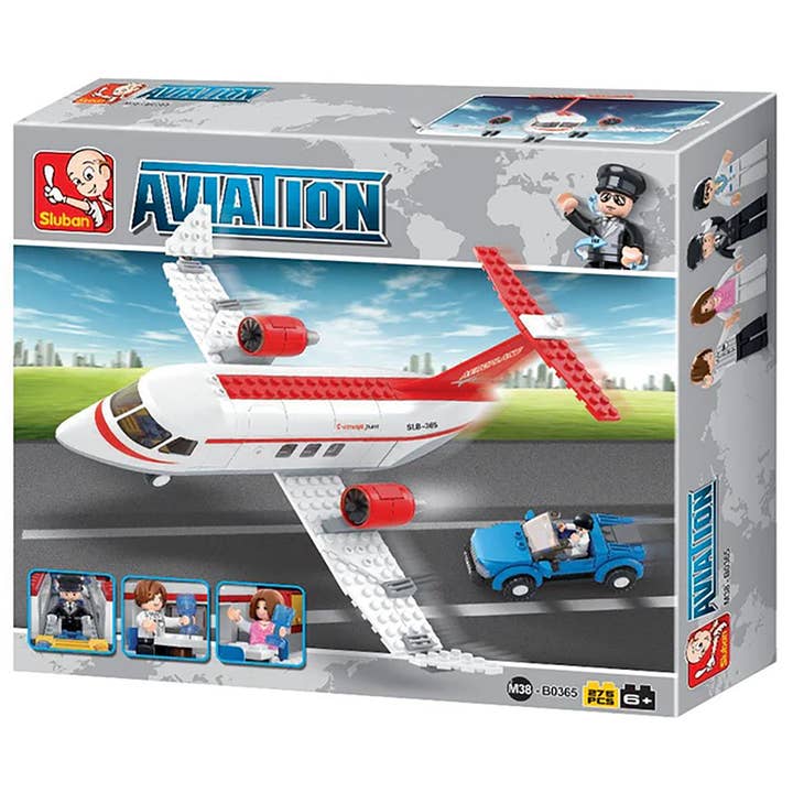 Luftfahrt C-Konzept Flugzeugbau Brick Bausatz (275 Stück) für den Großhandel von Texas Toy Distribution
