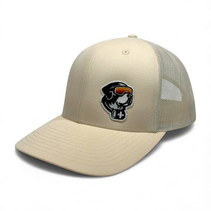 Hat - NSP Blizz the “Pawtrol” Dog Trucker in Winter White for wholesale by YoColorado