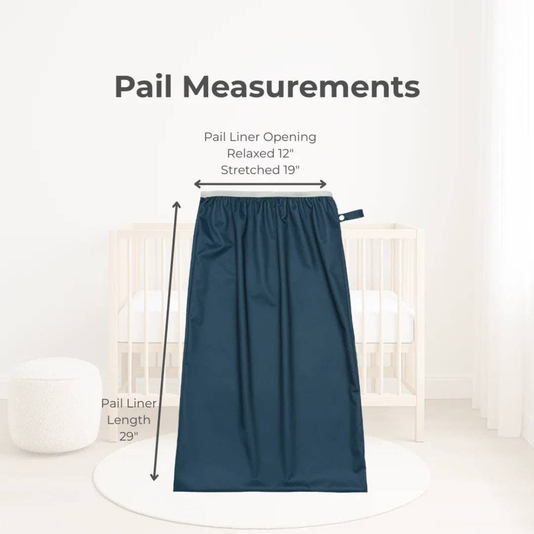 Nora’s Nursery – wholesale Nappy (cloth) – Baby – Diaper Pail Liners Sea 2 Pack2