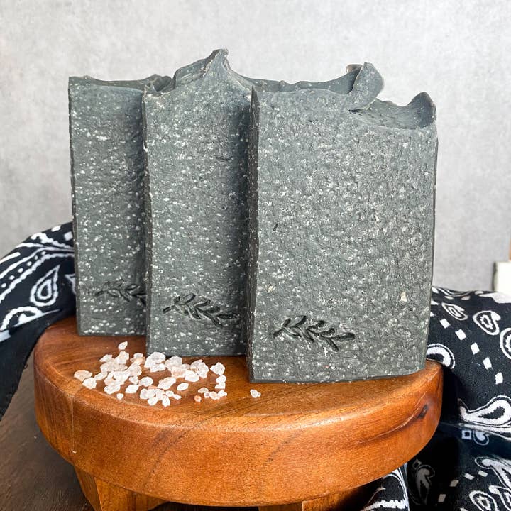 Pine Tar bar soap for wholesale by Love Elise Soap Company