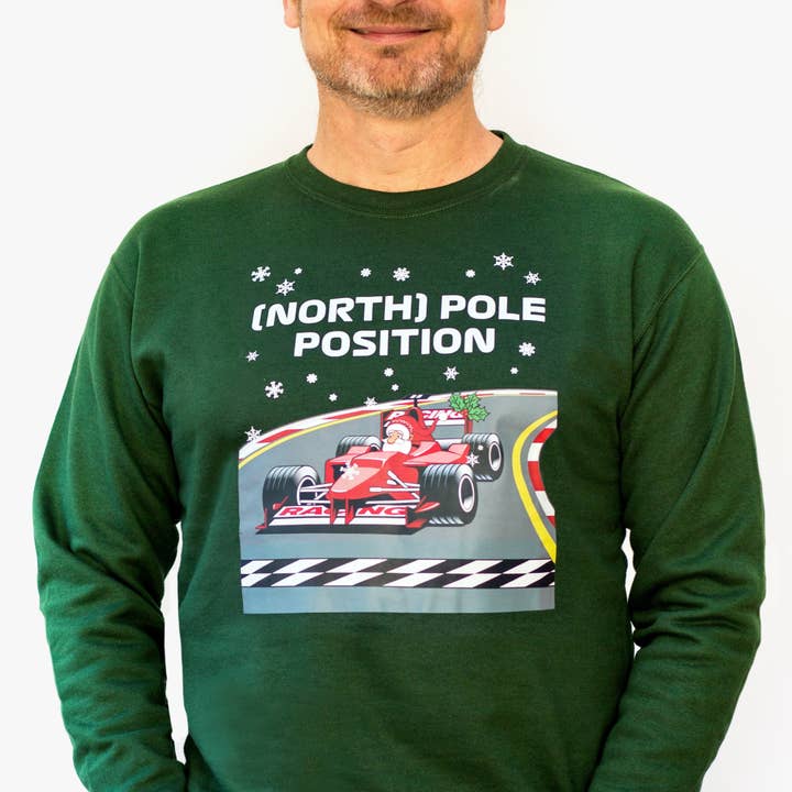 Funny Formula 1 Christmas Jumper for wholesale by Of Life & Lemons