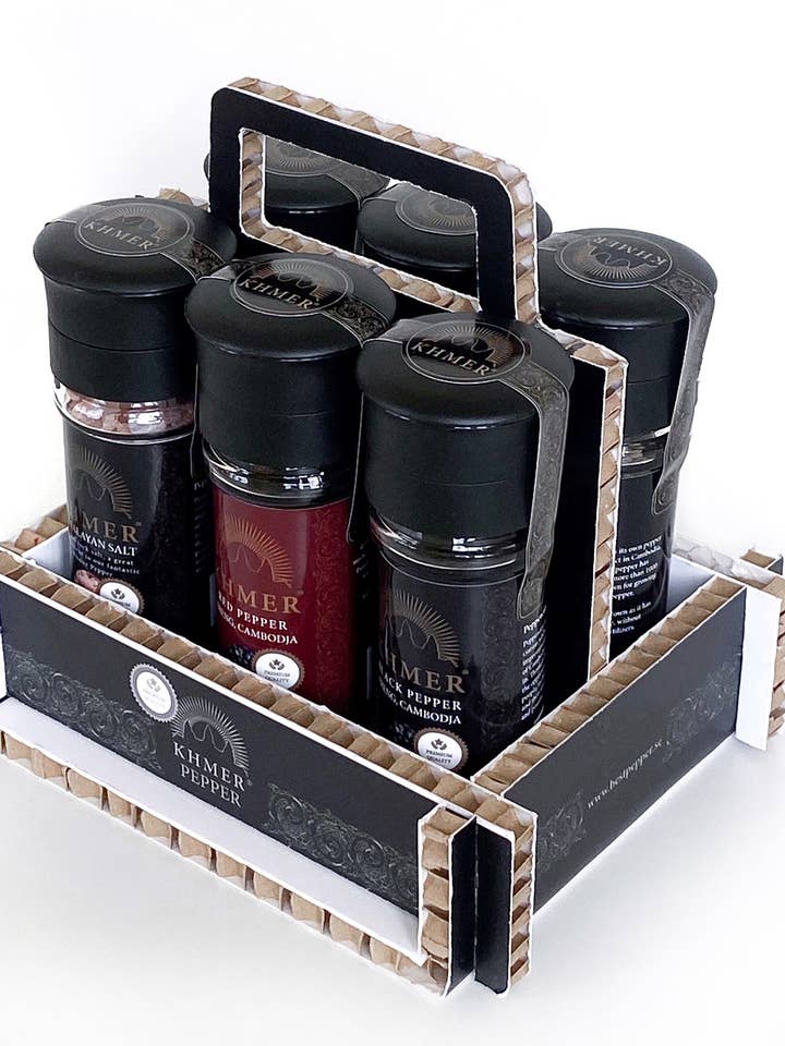 Confezione da 6 Pepparställ per la vendita all'ingrosso da parte di KHMER