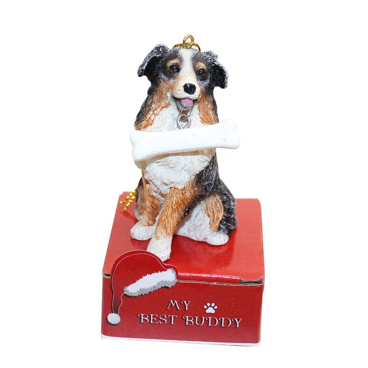 E&S Pets – wholesale Prydnad – Australiensisk herde hund ben prydnad0