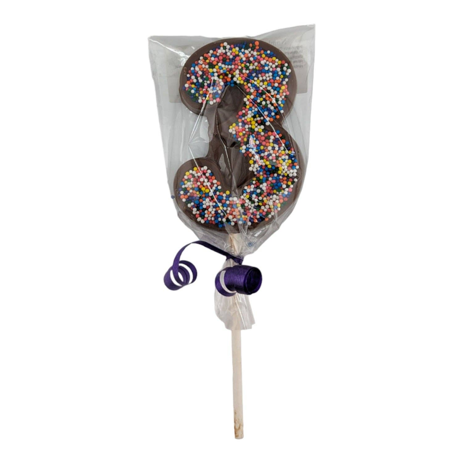 Enjou Chocolat - Wholesale Chocolate Covered Sweets - Number Lolly5