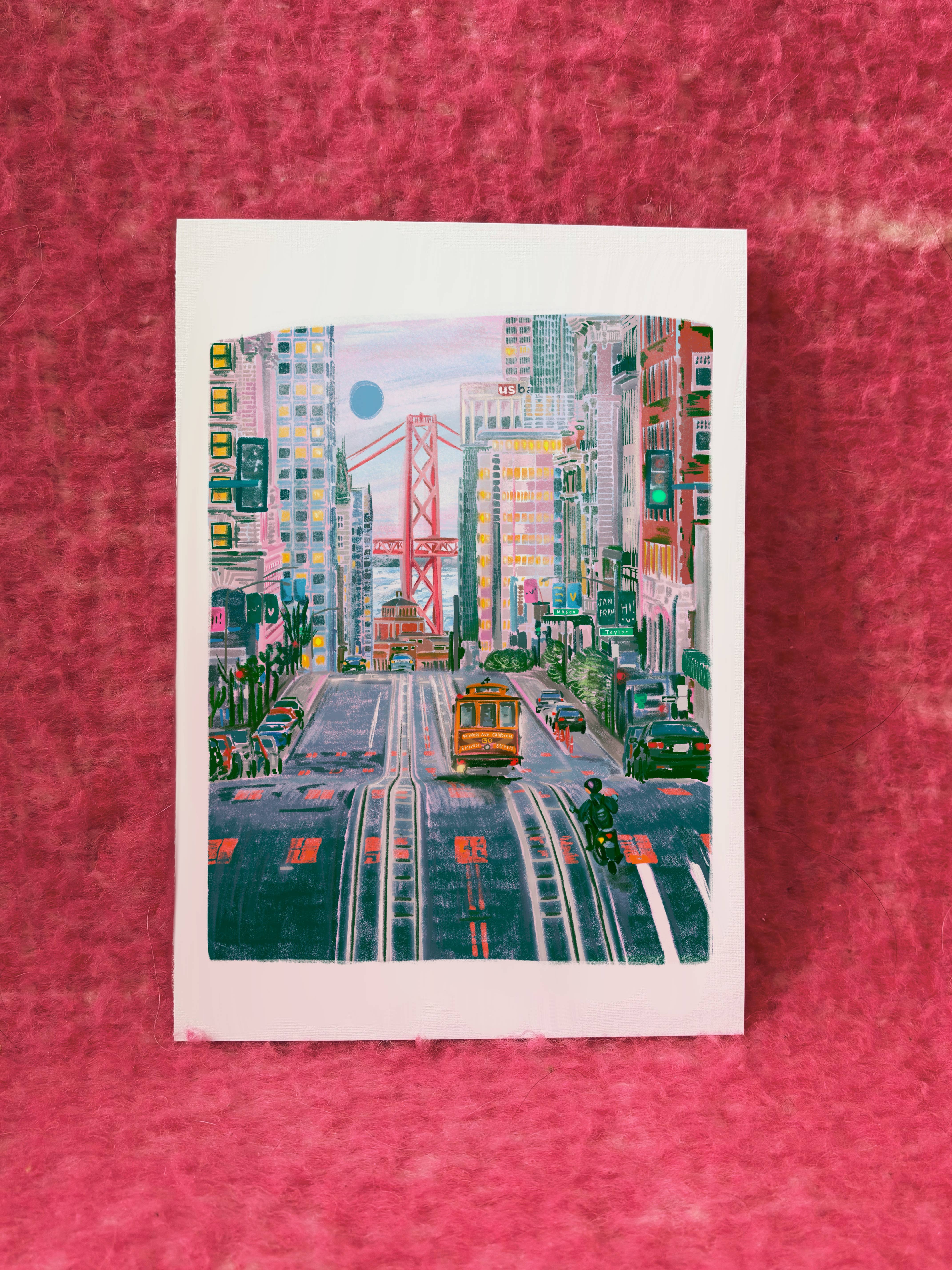 Modge Design Studio – Großhandel Kunstdruck – San Francisco, US Druck1