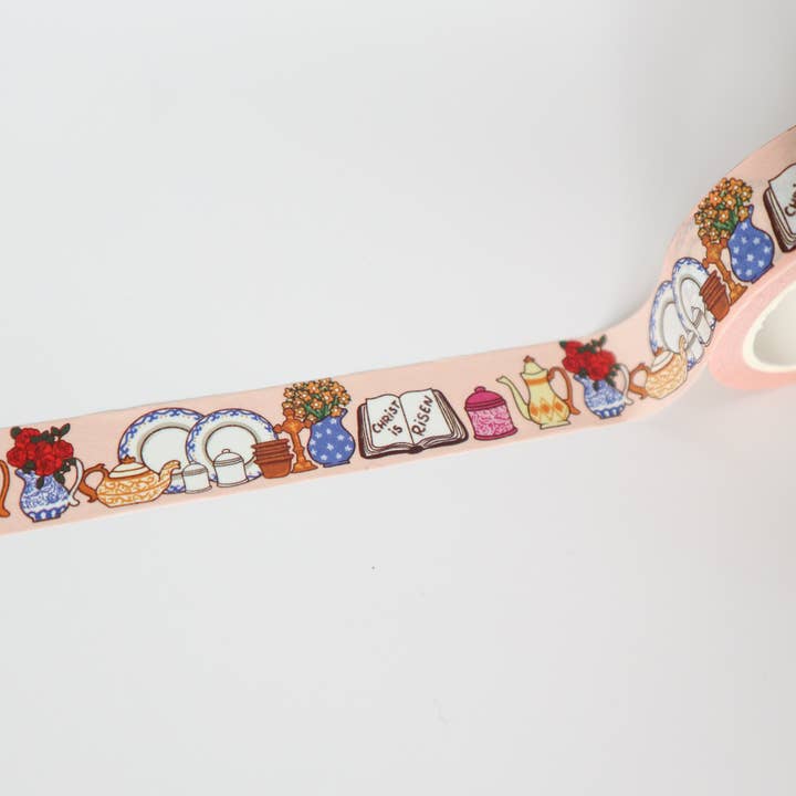 Peony&June Illustration - Wholesale Washi Tape - Cottagecore Washi Tape1