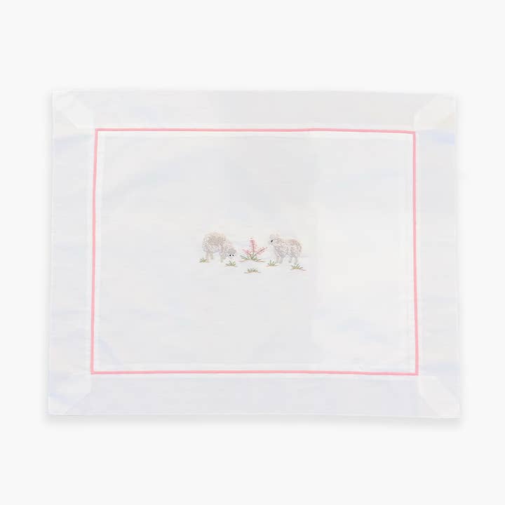 Pink Sheep Pillow for wholesale by Anne Neilson Home