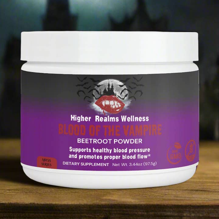 Higher Realms Wellness - Wholesale Protein/Superfood Powder - Blood of the Vampire Beetroot Powder0