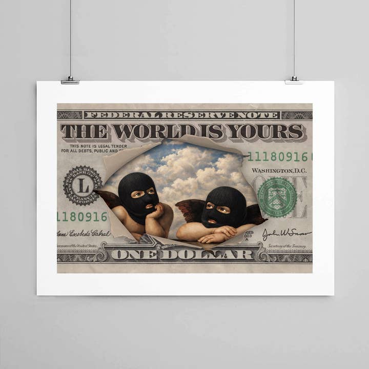 The Heist © Print per la vendita all'ingrosso da parte di Independent Republic