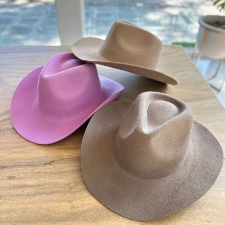 One and Only Accessories - Wholesale Hat Accessory - Women's - Premium cowboy hat made from 100% Australian wool 14