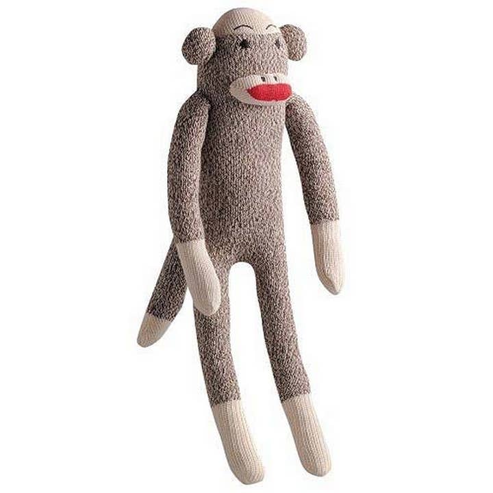 King Wholesale Pet Goods - Wholesale Pet Plush Toy - Dog - Multipet Sock Pal Monkey Large