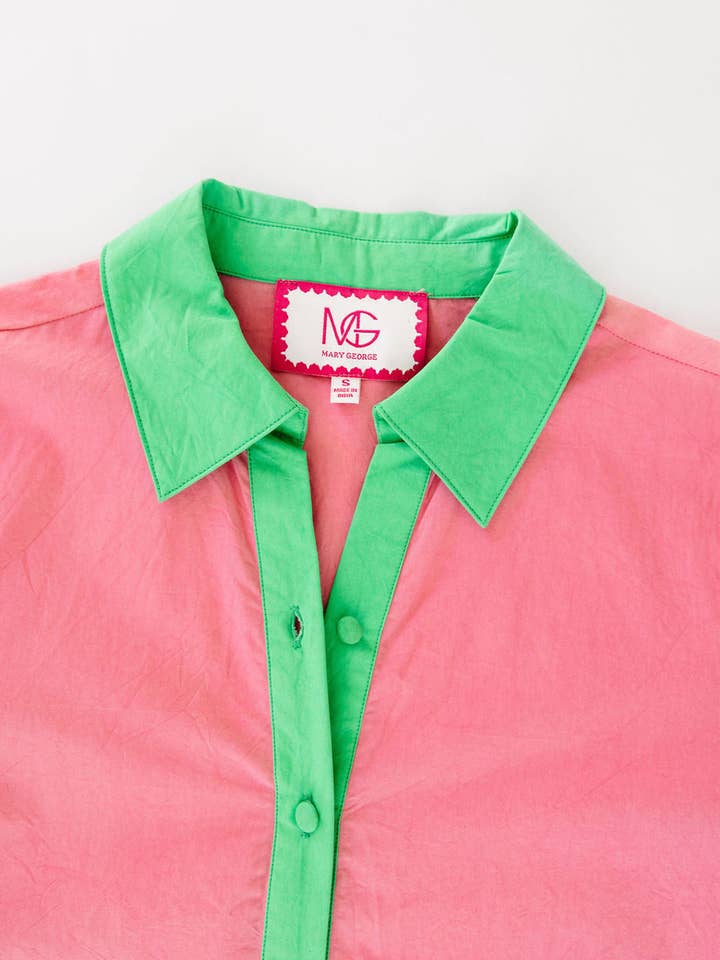 Pink Drink Colorblock Mary Maxi Dress for wholesale on Faire9