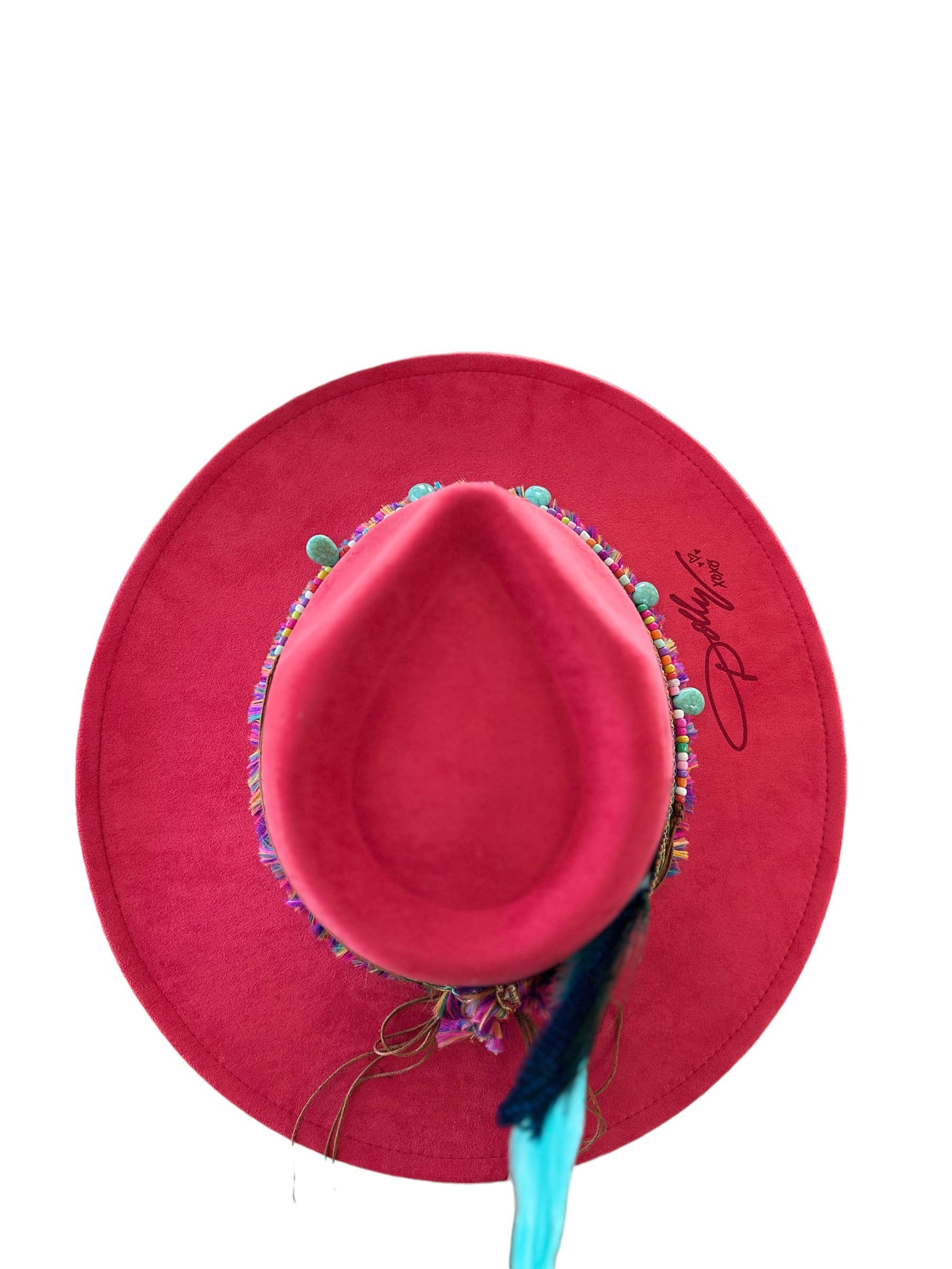 Wild Indigo - Wholesale Fedora - Women's - Dolly Western Style Rancher Hat Burnt Hat3