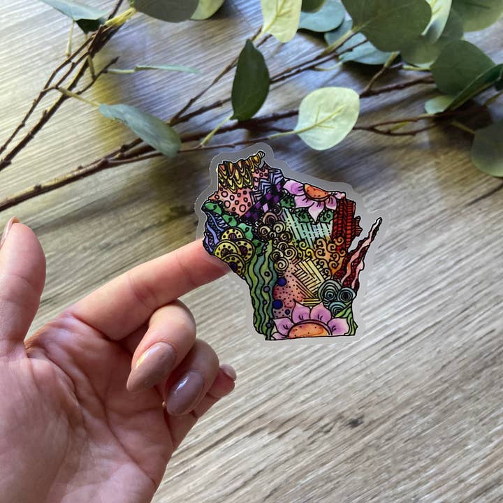 Ink + Splash - Wholesale Sticker - Sticker - Wisconsin Zentangle