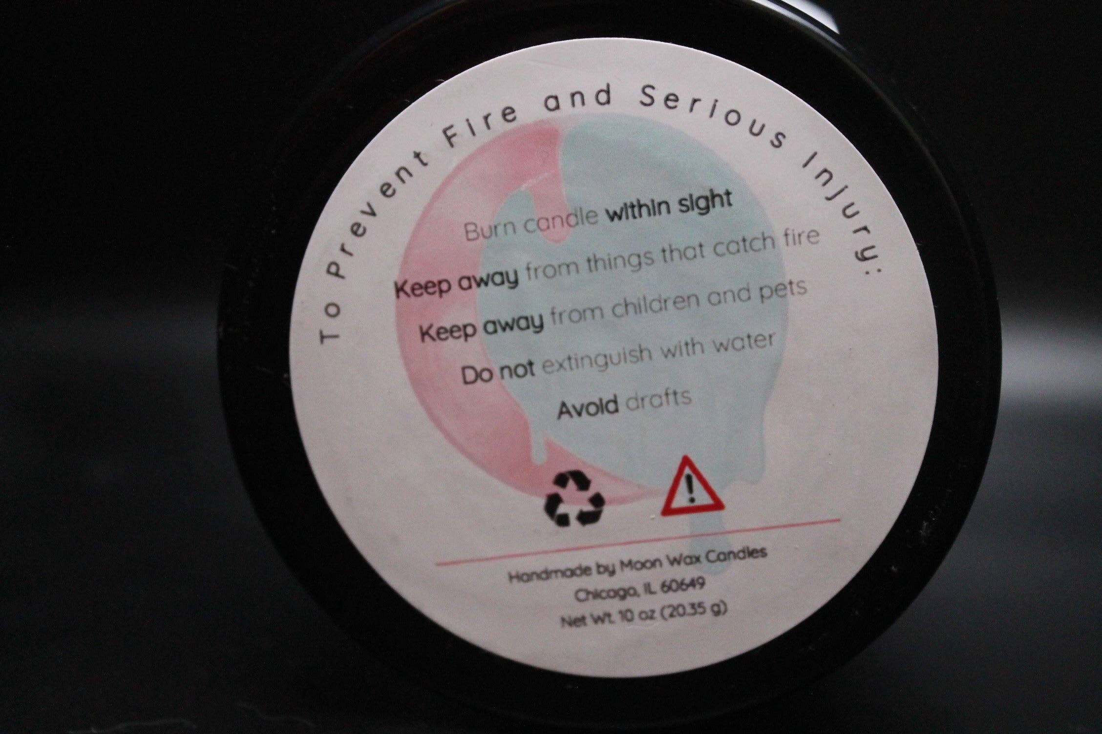 Moon Wax Candles - Wholesale Jar/Filled Candle - Orion's Belt Candle - Leather + Fresh Cut Wood3