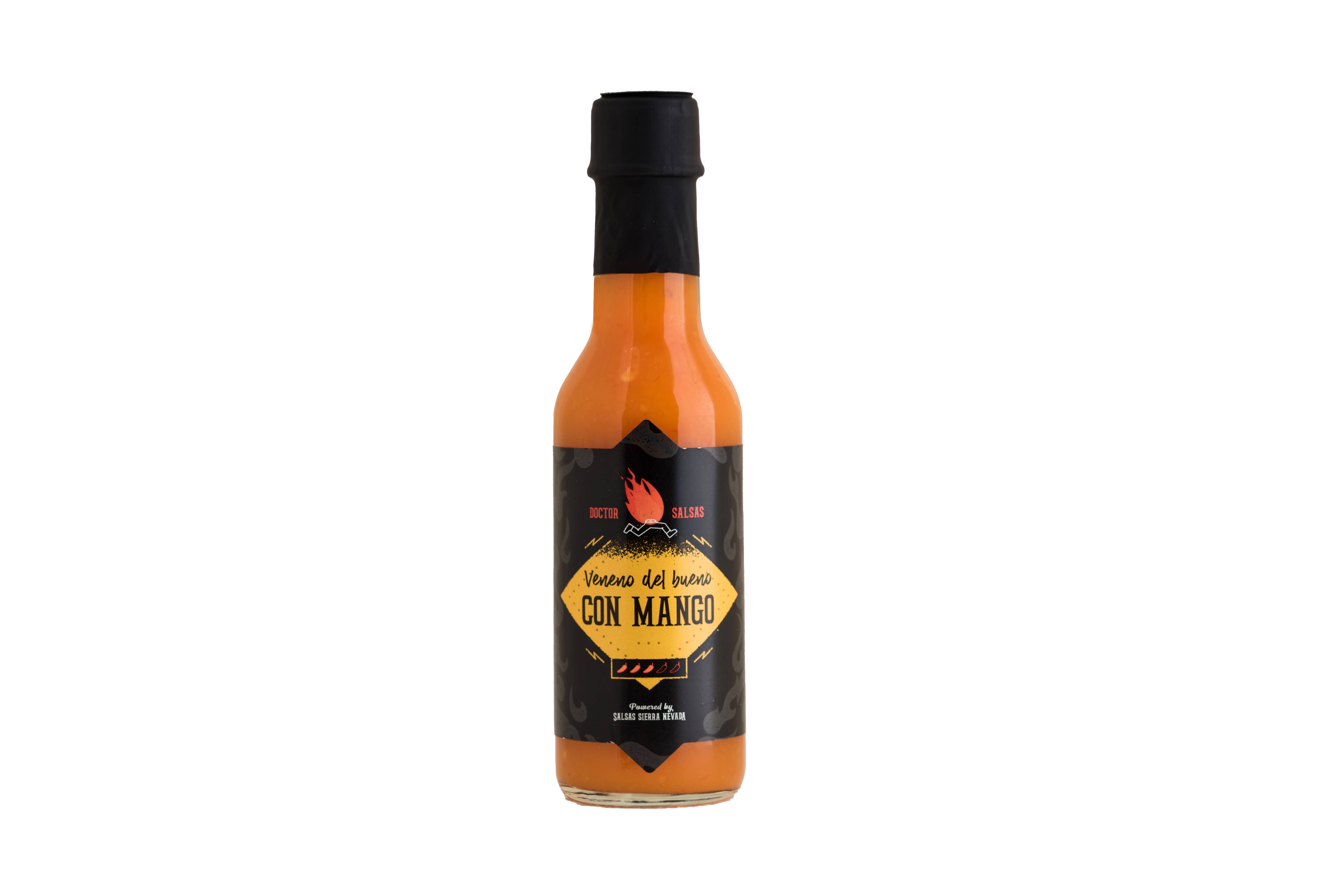 Salsas Y Especias Sierra Nevada SL - Vente Sauces piquantes - Sauce Venom del Bueno au mango