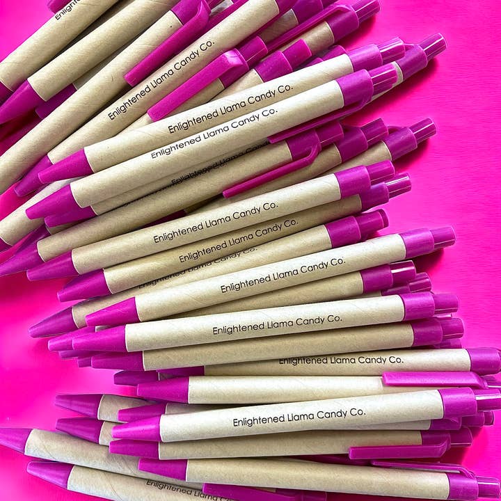 Lasting Impressions CT - Wholesale Pen - Wholesale Pink Branded Name Pens for Boutiques Swag
