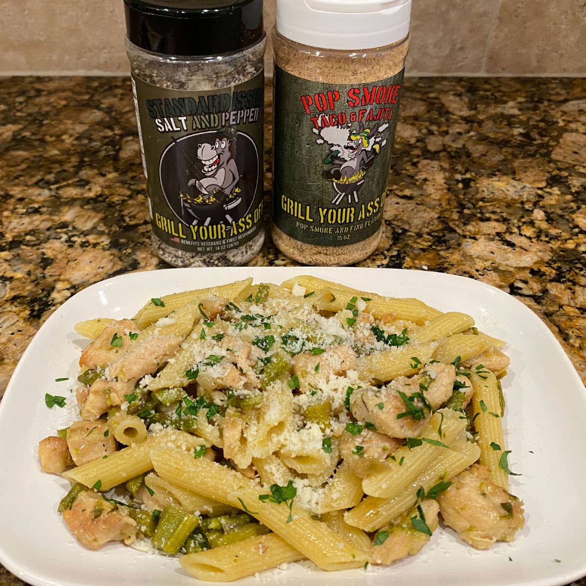 Grill Your Ass Off - Spices, Rubs, Seasonings, Sauces, Jerky - Wholesale Salt & Pepper Mix - Standard Issue Salt & Pepper Seasoning - Spice Blend, BBQ5