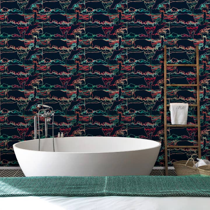 Cilé - Wholesale Wallpaper - Sangliers B Wallpaper2