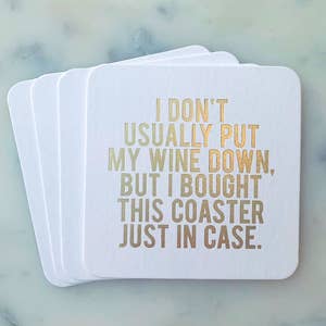 Funny Coasters for Drinks Absorbent, Cat Shaped Ceramic Coasters Set of 4,  Unique Gift Ideas for Cat Lovers, Bar Dining Table Decor Housewarming